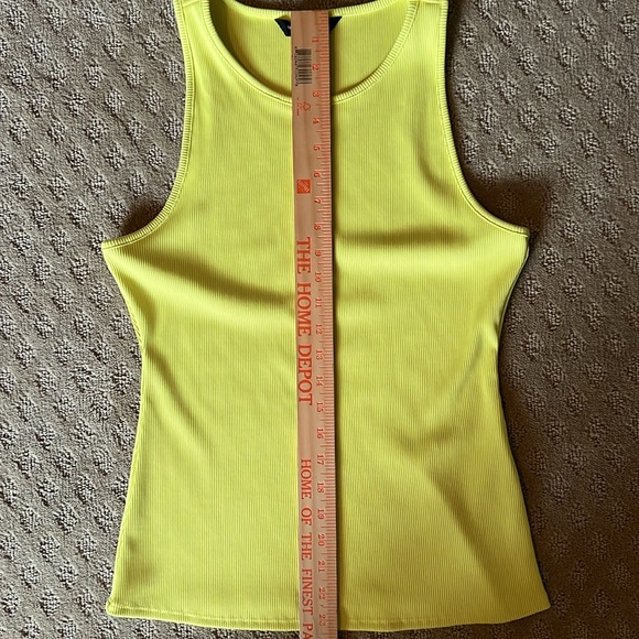 White House Black Market FORME Ribbed High Neck Tank - Picture 3 of 5